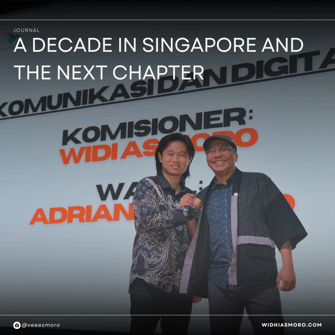 Journal A Decade in Singapore and the next chapter